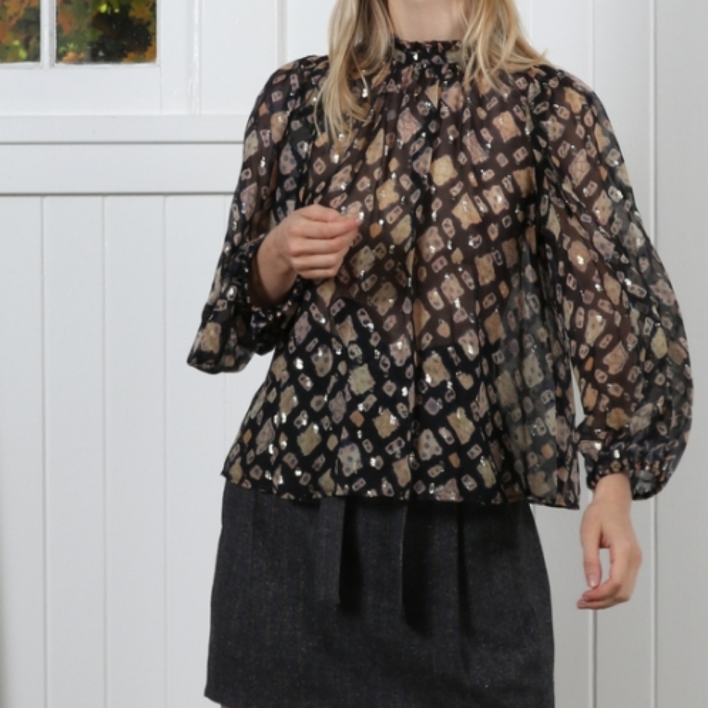 Ulla Johnson Sheer Silk Women's Top